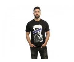 Camiseta Preta Sid Vicious Manga Curta