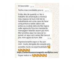 Trabalhos espirituais - amarração, adoçamento, pacto - resultados reais - Tamara Valentina