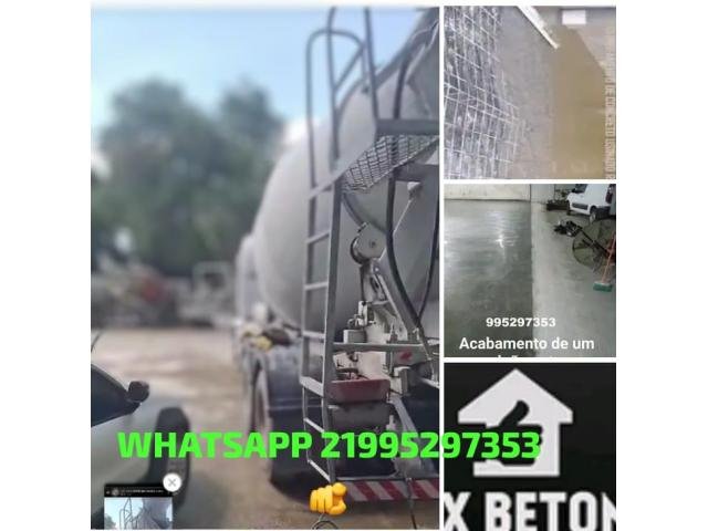 CONCRETO BOMBEADO PEÇA SEU CAMINHÃO