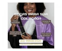 Aluguel de Becas para colação de grau em Arapiraca
