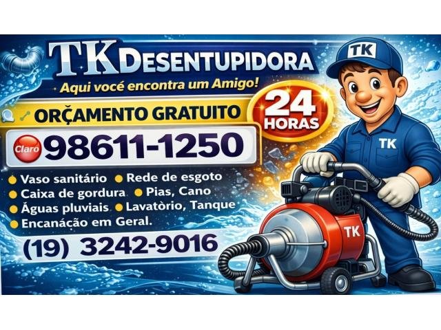 Desentupidora de Rede de Esgoto no Jardim Aurélia em Capinas