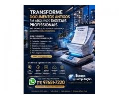 Transforme Documentos Antigos Imobiliários ou Condominiais em Arquivos Digitais Profissionais