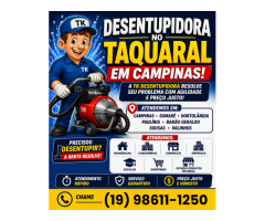 Desentupidora no Taquaral Campinas Orçamento Grátis