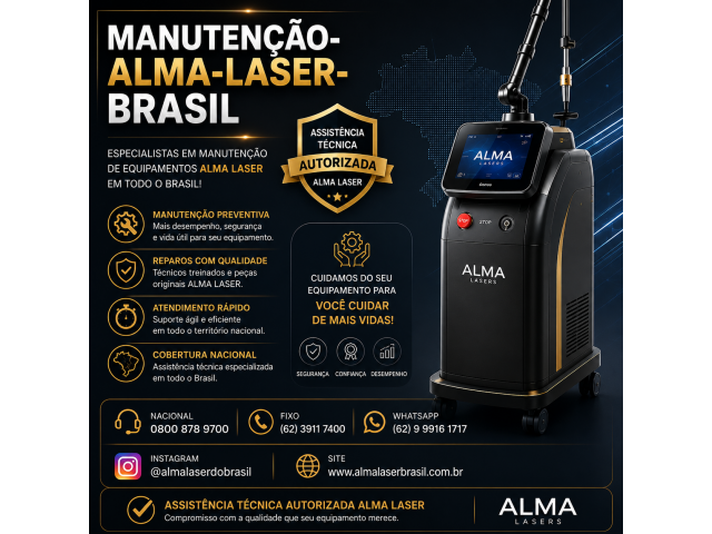 REPRESENTANTE-ASSISTÊNCIA-MANUTENÇÃO-ALMA-LASER-BRASIL