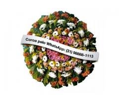 Baldim Coroa de flores Baldim floricultura entrega coroa de flores fúnebres velório cemitério  FLORA