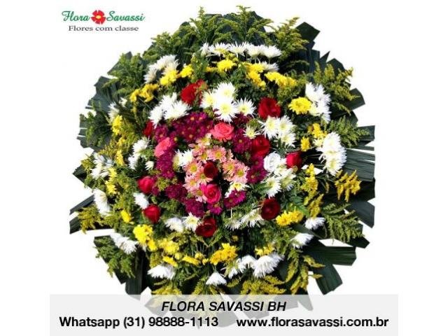 Coroa de flores floricultura Brumadinho entrega coroas de flores fúnebres velório cemitério