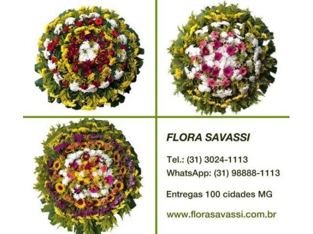 Coroa de flores Barão de Cocais floricultura Barão de Cocais entrega coroas de flores velório