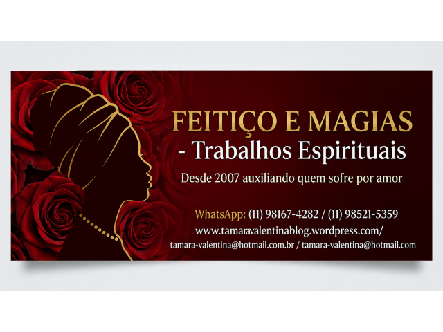 Ajuda com amarração amorosa e trabalhos espirituais - resultados garantidos - tratamento espiritual