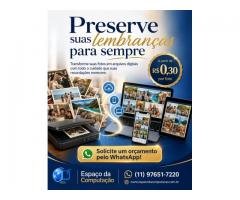 Digitalização de Fotos no Ipiranga – São Paulo