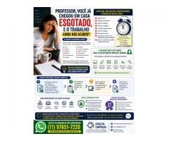 Você é professor(a) e está levando trabalho pra casa todos os dias?