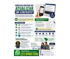 Precisa digitar ou atualizar um contrato?