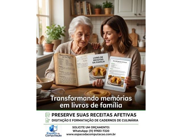 Transforme as Receitas da Sua Família em uma Herança Inesquecível