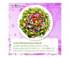 Floriculturas  R$ 190,00 Coroas de flores Velório hospital JK Eldorado em  Contagem FLORA SAVASSI