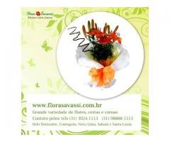 Floricultura Caeté, Entrega de flores Floricultura online, Buquet de Rosas Vermelhas em Caeté, FLORA