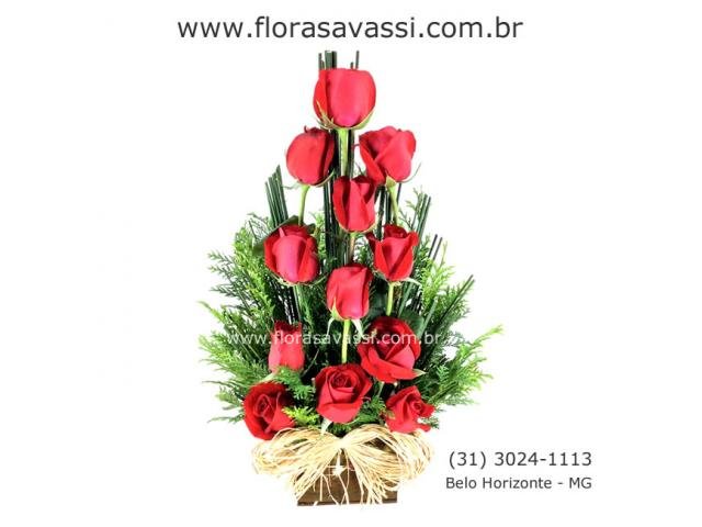 Floricultura Ibirité, Entrega de flores coroas online, Buquet de Rosas Vermelhas em Ibirité, FLORA