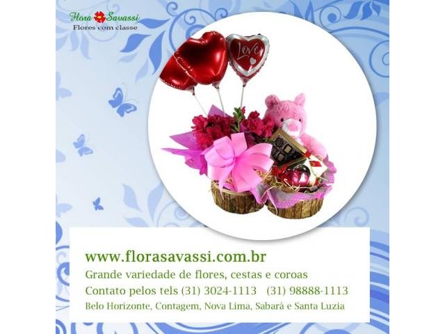 Floricultura Belo Horizonte flores cestas e coroas região metropolitana BH Flora Savassi