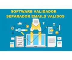SOFTWARE VALIDADOR E SEPARADOR  DE EMAILS