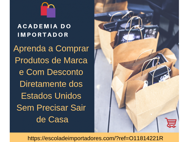 Compre Produtos de Marca e Com Desconto Diretamente dos Estados Unidos Sem Precisar Sair de Casa!