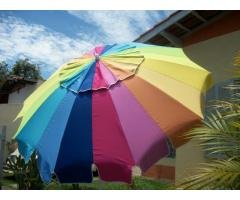 LOCAÇÃO DE MESAS E CADEIRAS OMBRELONE DE 5 m DE DIAMETRO GUADA SOL