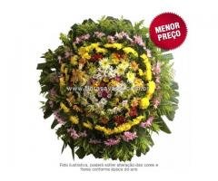 Cemitério da Paz entrega coroa de flores velório da Paz bairro caiçara BH floricultura  coroas