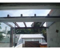 Pérgola ou pergolado de Madeira Tremembé
