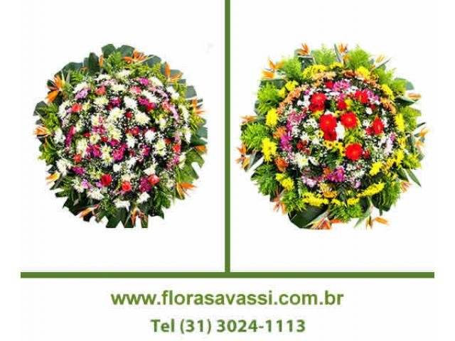 Floricultura entrega coroa de flores Caranaíba, Carandaí, Carmo do Cajuru, Cardeal Mota FLORA