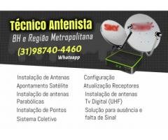 Técnico Antenista BH e Região
