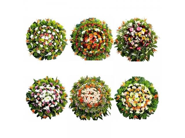 Coroa de flores cemitério Sete Lagoas, entrega coroas de flores velório Sete Lagoas floricultura