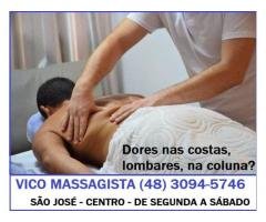 Massagista em São José SC - Massagem Terapêutica, Massoterapia, Quiropraxia, Shiatsu, Do-in