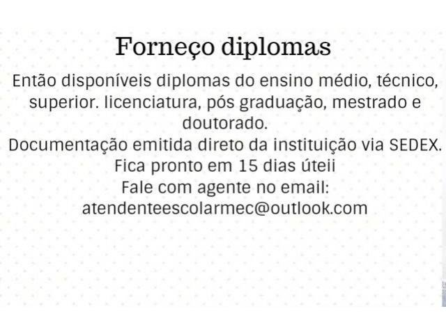 Forneço Curso da Faculdade Vinculada ao -MEC-