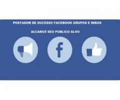 POSTADOR EM MASSA FACEBOOK GRUPOS E INBOX 2019