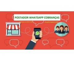 Kit Completo Whatsapp APP Cobranças e Pedidos