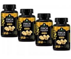 Maca Peruana Pura 480 Cápsulas Estimula a Produção de Testosterona