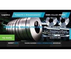 Dhabi Steel Brasil - Bobinas de Aço - Galvanizado, Galvalume, Zincado - Trabalhe com a gente