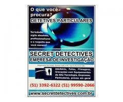 Detetives, Porto Alegre, investigador privado, Secret Detectives