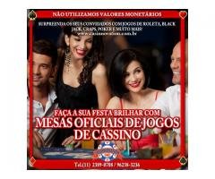 Impressione os seus convidados com mesas oficiais de jogos de cassino