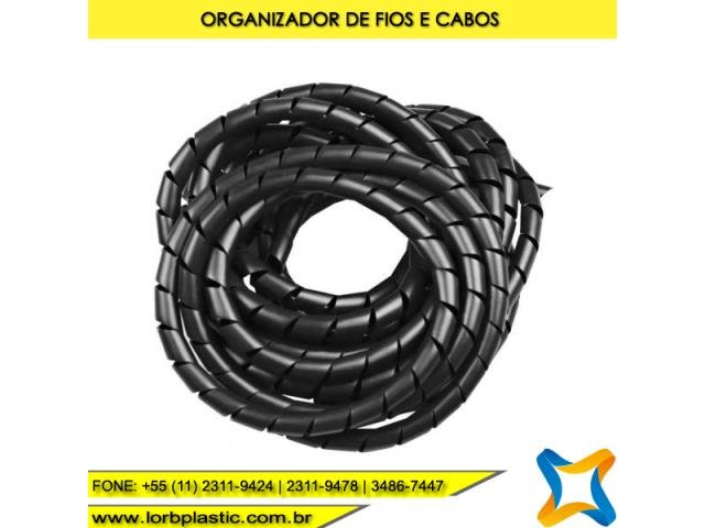Organizador De Fios Espiral Várias Cores 12mm - 10