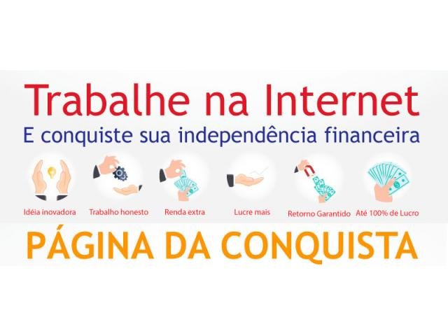 Trabalho Online Aparti de Casa Pagina da Conquista Sistema Gerador de Renda