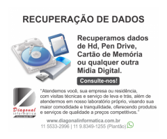 Manutenção especializada em toda linha de equipamentos de informática - Desde 1991 - 11 55332996