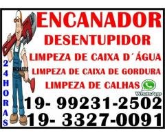 (19) 99231-2502 Encanador no Botafogo em Campinas